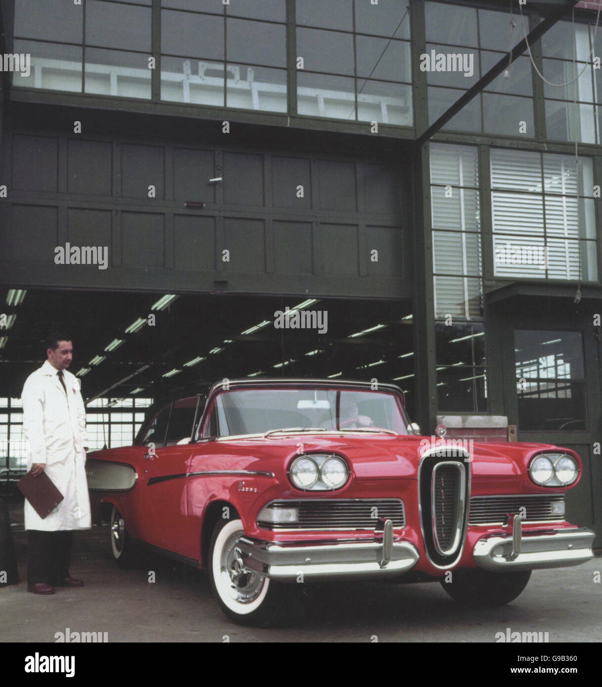 EDSEL PACER two door convertible 1958. Photo Ford Motor Company Stock Photo