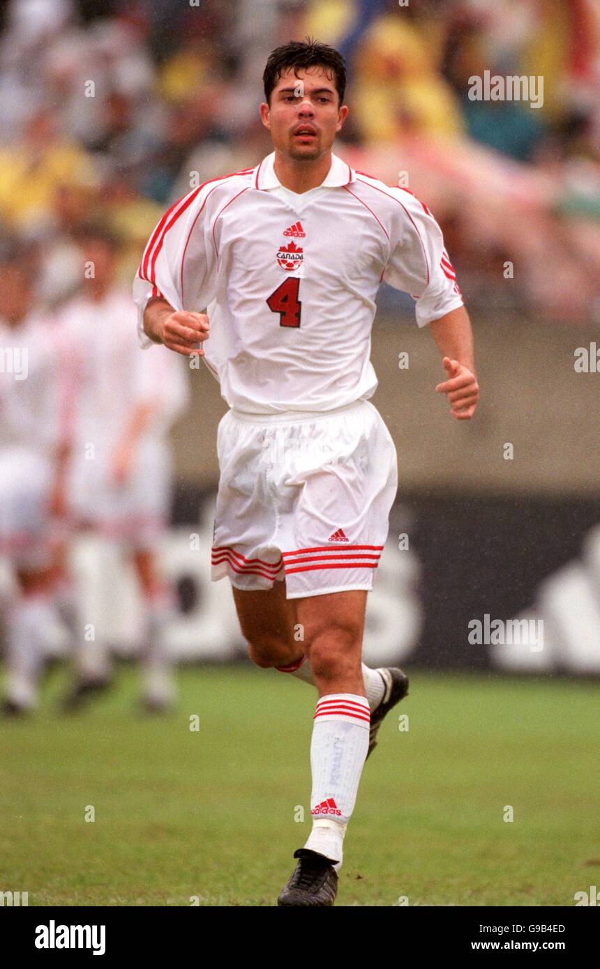 Soccer CONCACAF Gold Cup 2000 Final Colombia v Canada Stock Photo