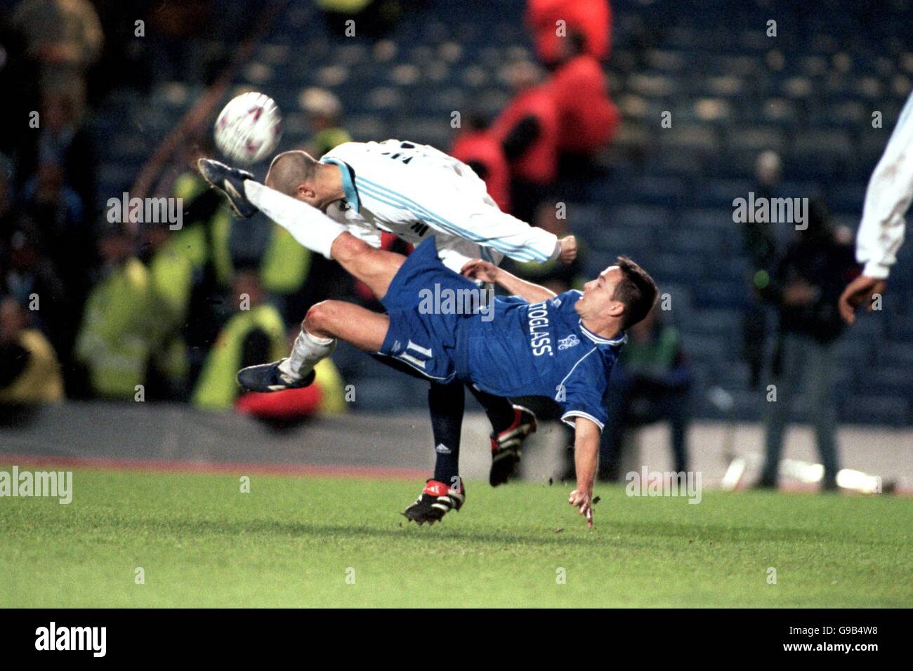 Soccer - UEFA Champions League - Group D - Chelsea v Olympique Marseille Stock Photo