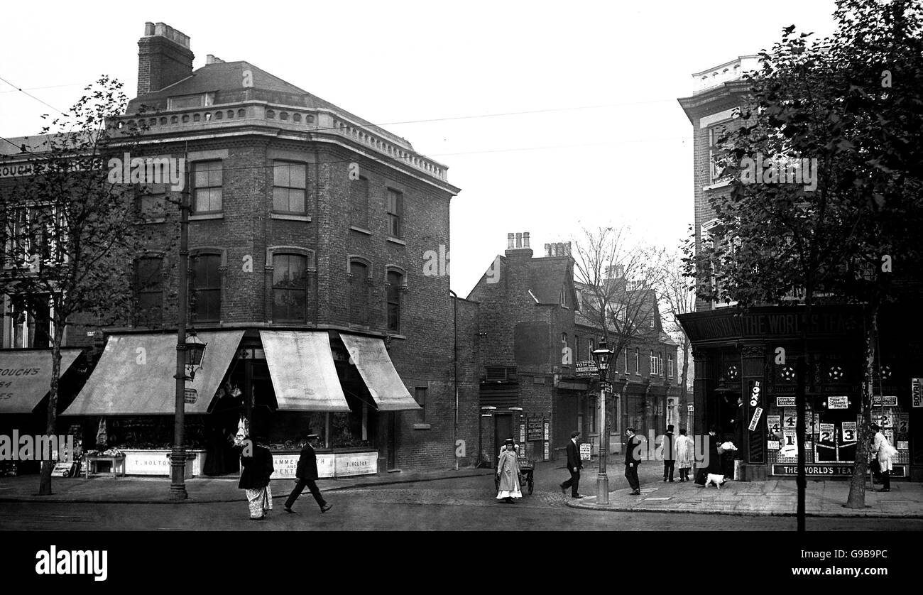 Crime & Punishment - Murder - The Chiswick High Street Murder - London - 1900 Stock Photo