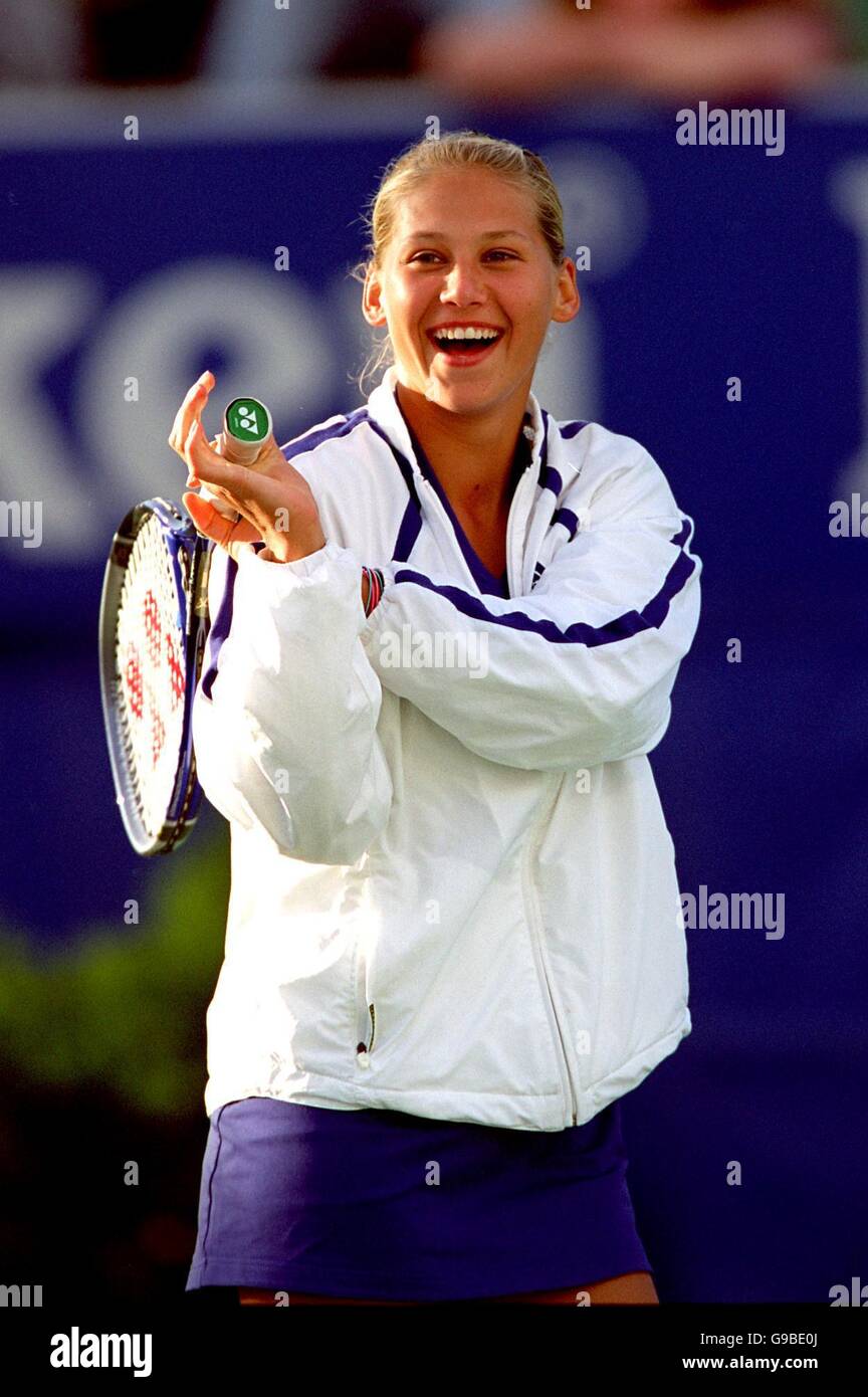 Tennis - Australian Open - Melbourne Park - Anna Kournikova - Training Stock Photo