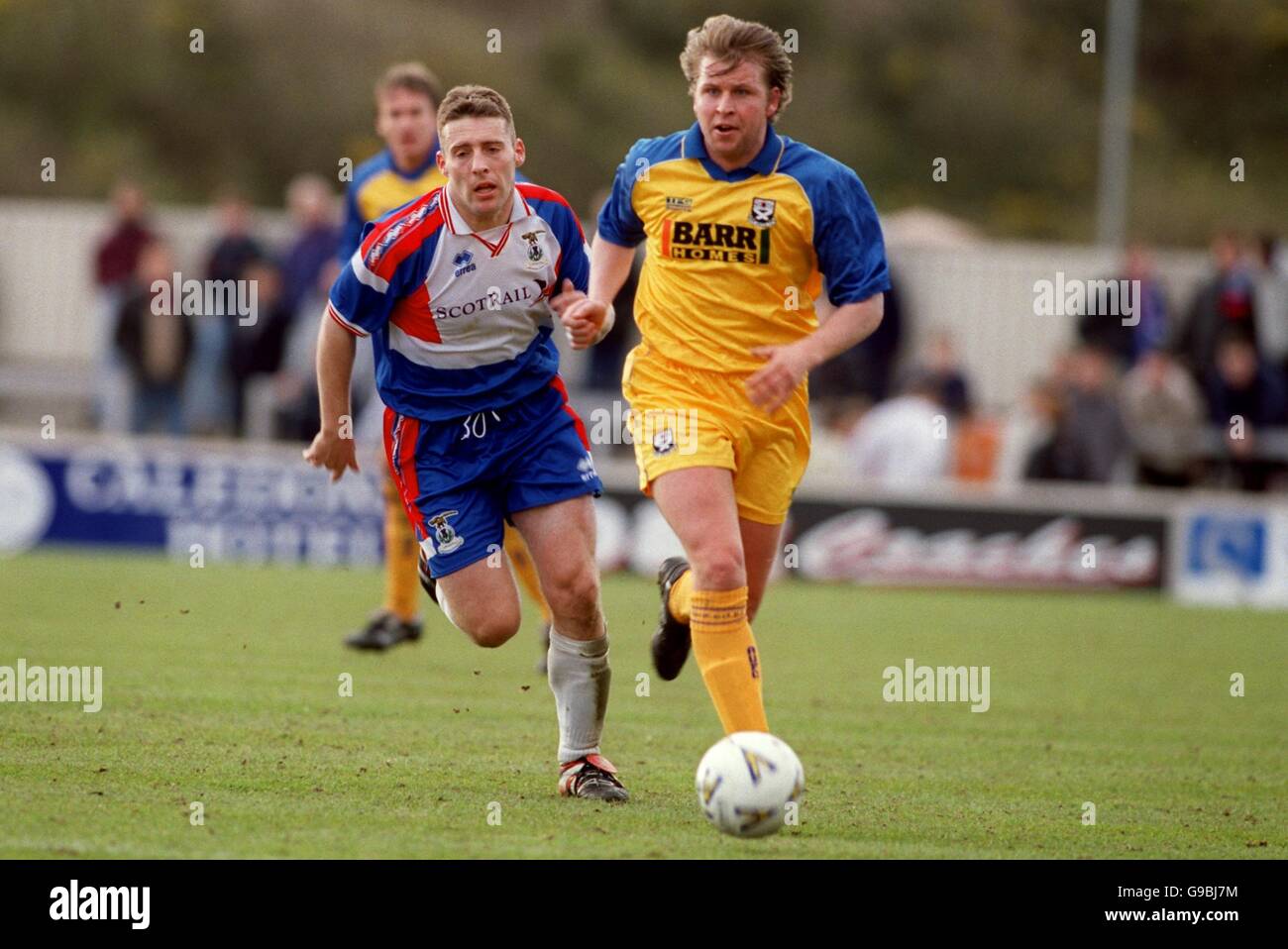 Scottish Soccer - Bell's League Division One - Inverness Caledonian Thistle v Ayr United Stock Photo