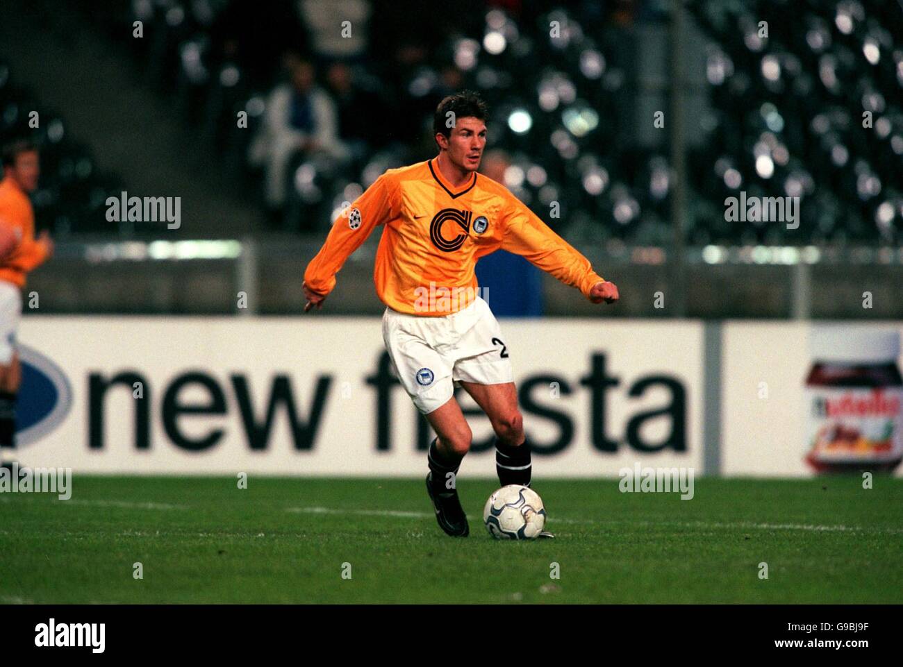 Soccer - UEFA Champions League - Group A - Hertha Berlin v Porto. Kai  Michalke, Hertha Berlin Stock Photo - Alamy
