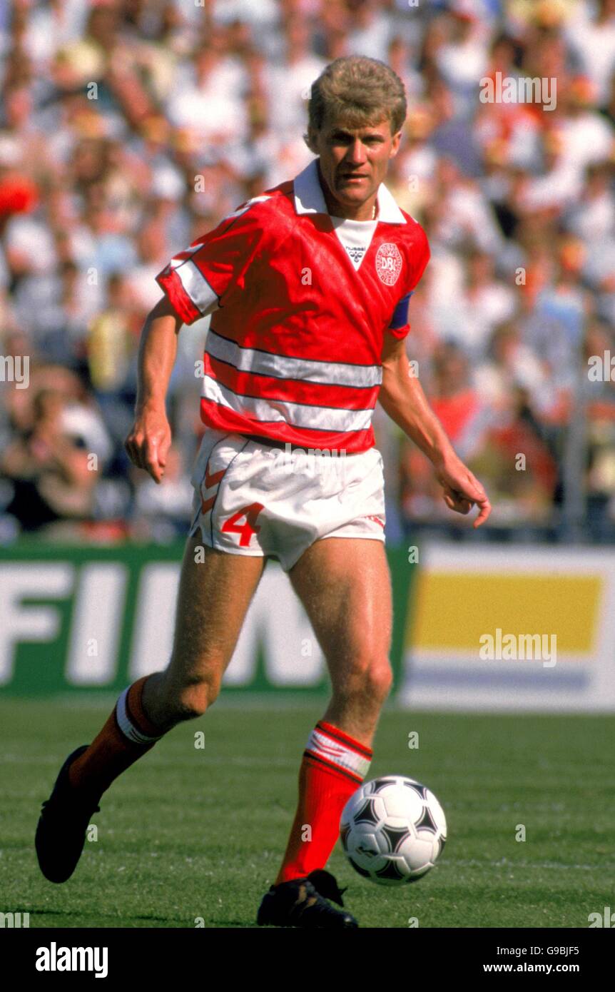Soccer European Championships 1988 Germany v Denmark Stock Photo