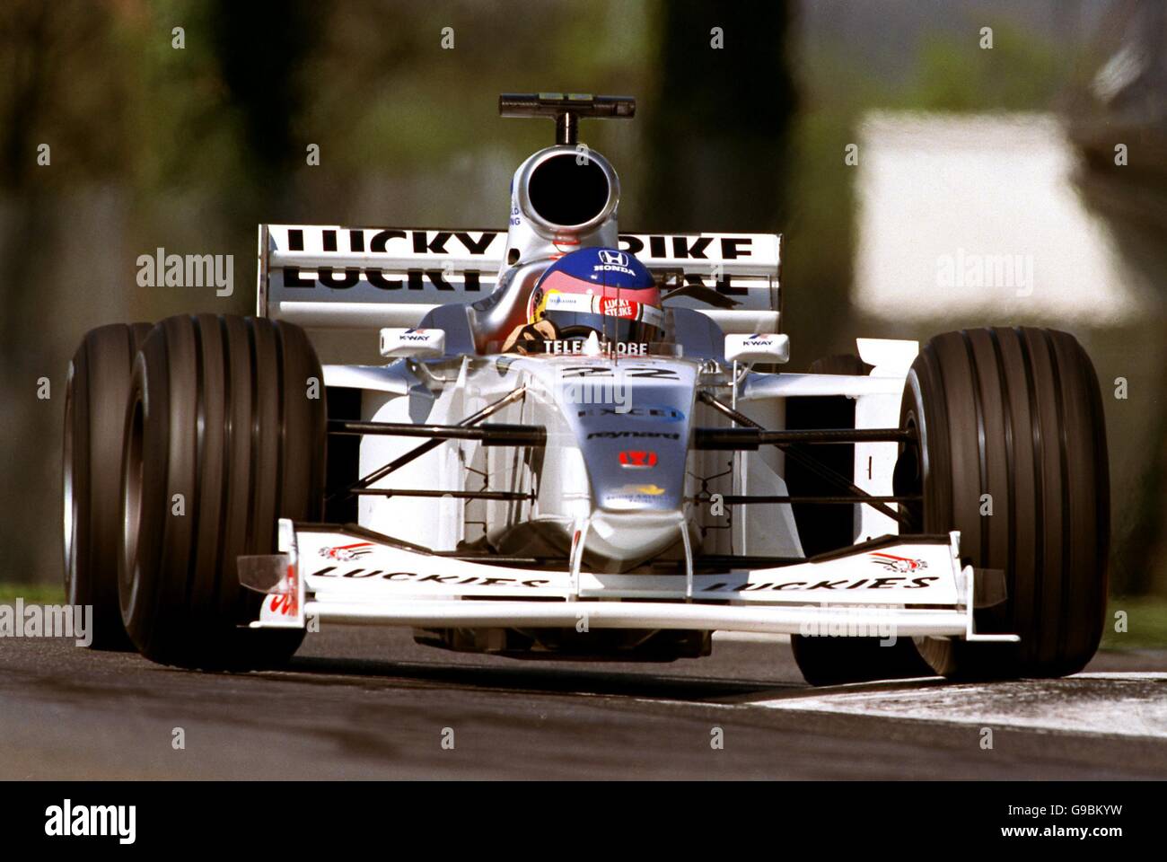 Bar 002 2000 Jacques Villeneuve F1 - model 1:43 NOVÉ