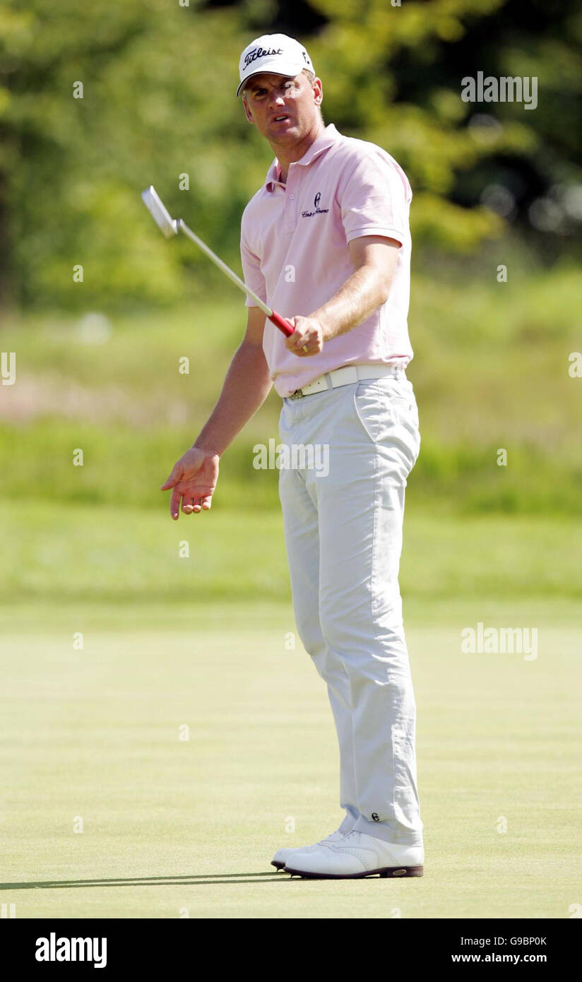 Sweden's Robert Karlsson on the 14th green during the third round of the  Celtic Manor Wales Open at The Celtic Manor Resort, near Newport Stock  Photo - Alamy