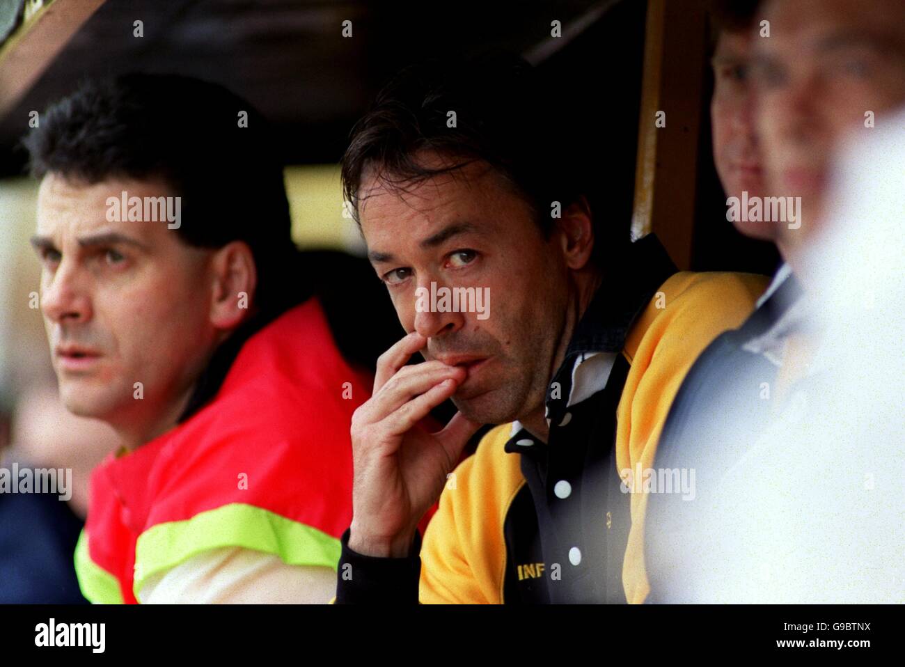 JOHN BECK, CAMBRIDGE UNITED MANAGER. JOHN BECK, CAMBRIDGE UNITED MANAGER Stock Photo