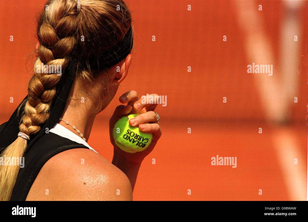 Tennis French Open Roland Garros 2000 Stock Photo Alamy