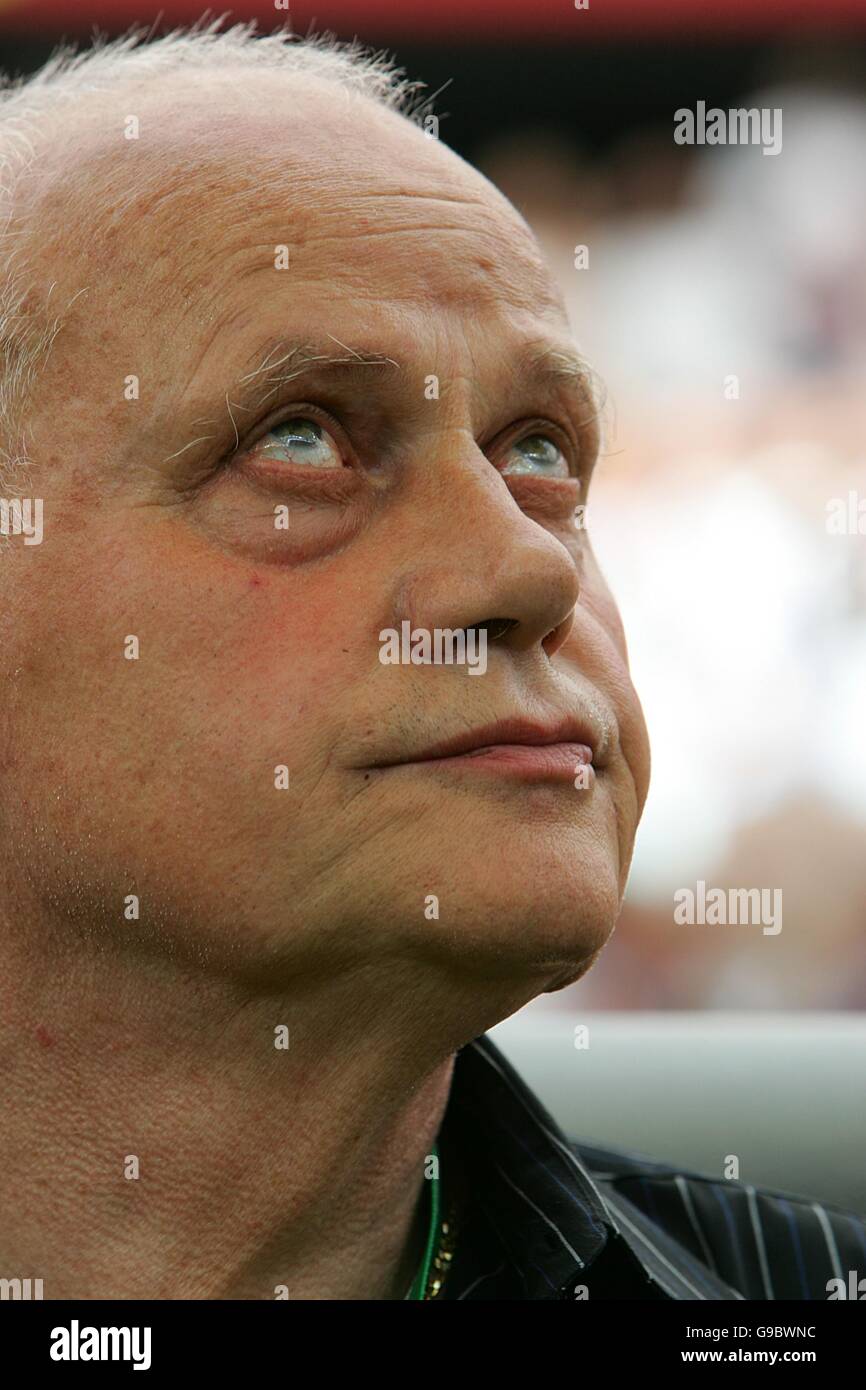 Soccer - 2006 FIFA World Cup Germany - Group G - South Korea v Togo - Commerzbank Arena. Otto Pfister, Togo Coach Stock Photo