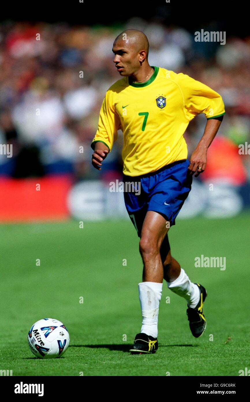Soccer - Friendly - England v Brazil. Brazil's Amoroso Stock Photo - Alamy