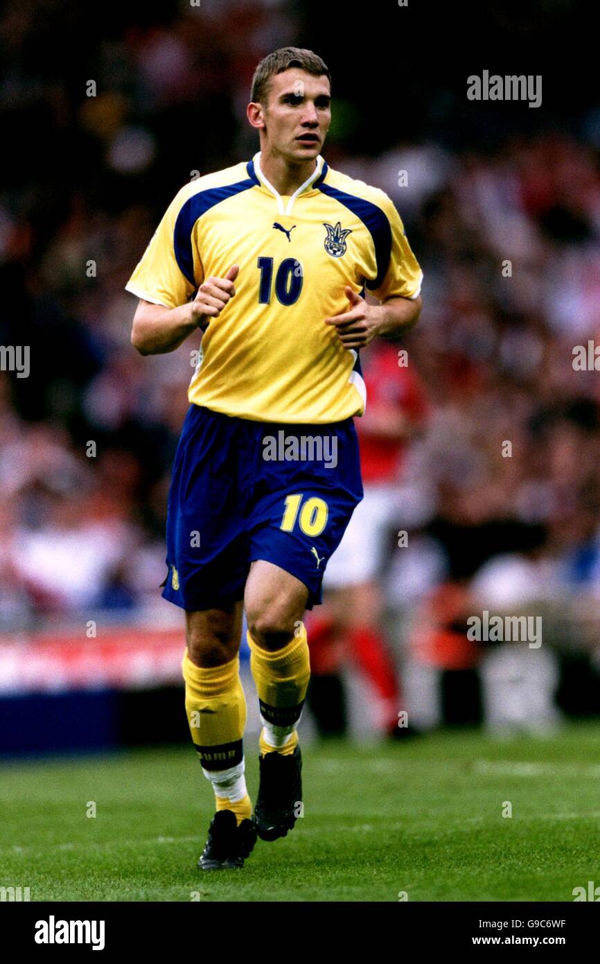 Soccer - Friendly - England v Ukraine. Ukraine's Andriy Shevchenko