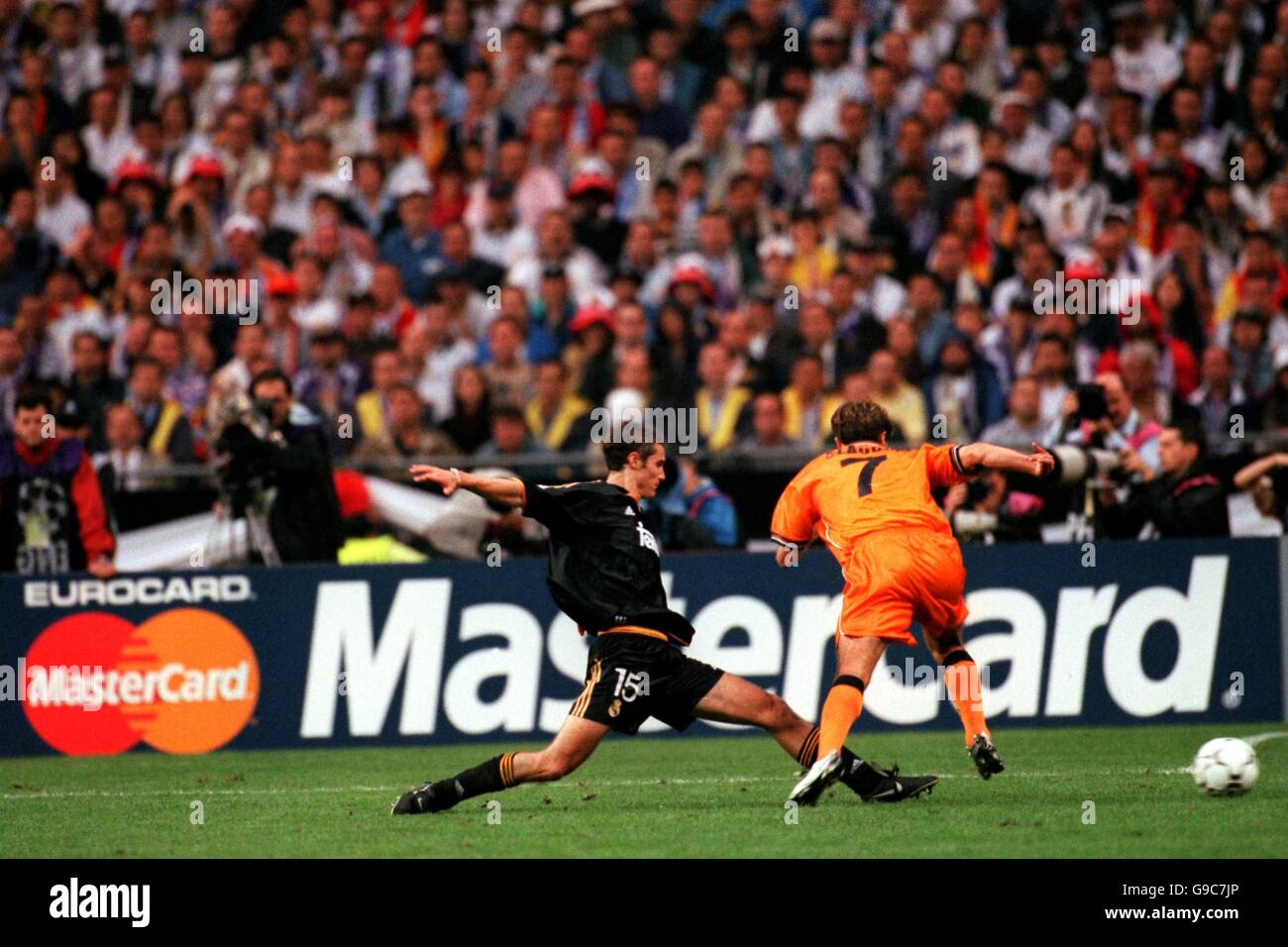 Soccer Uefa Champions League Final Real Madrid V Valencia Stock Photo Alamy