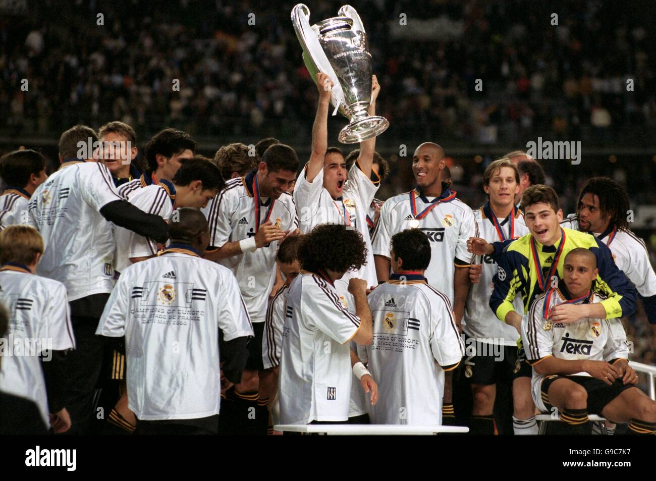 soccer-uefa-champions-league-final-real-madrid-v-valencia-stock