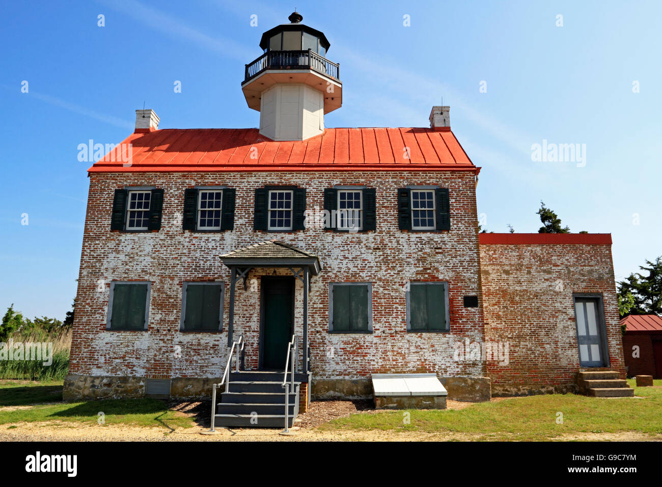 East Point Lighthouse, Maurice River, New Jersey, USA Stock Photo Alamy