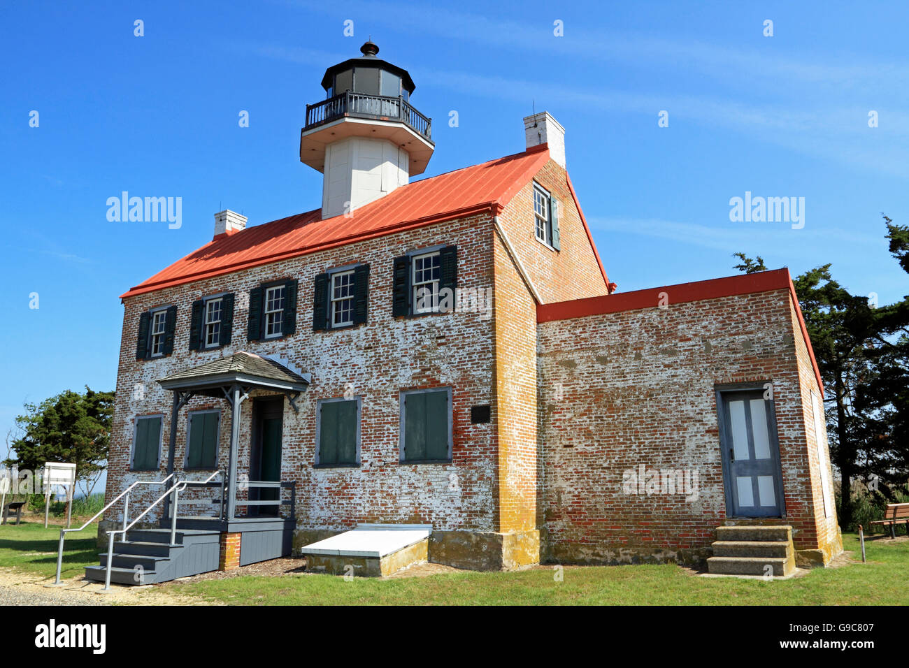 East Point Lighthouse, Maurice River, New Jersey, USA Stock Photo Alamy