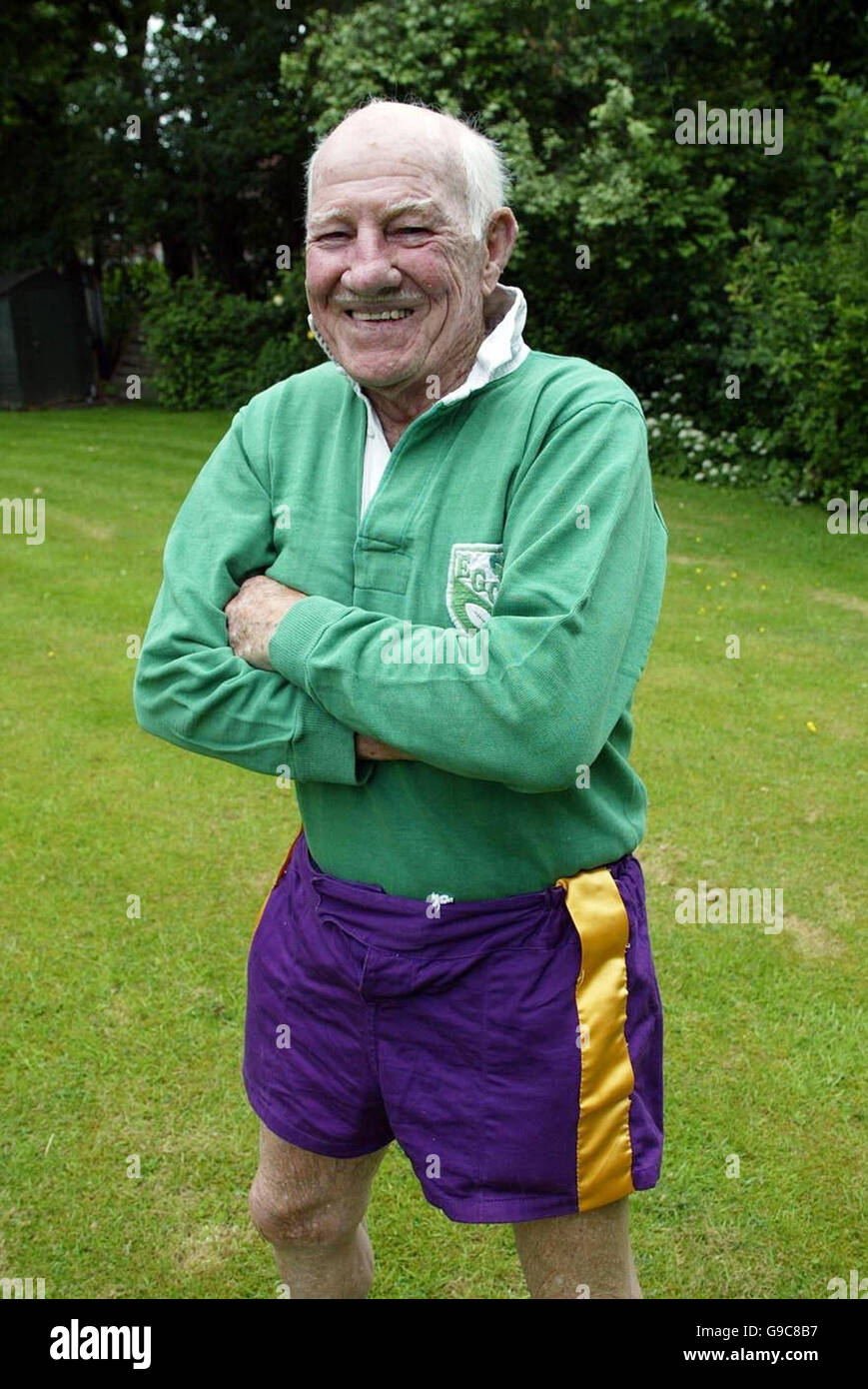 2006 the worlds oldest rugby player hi-res stock photography and images