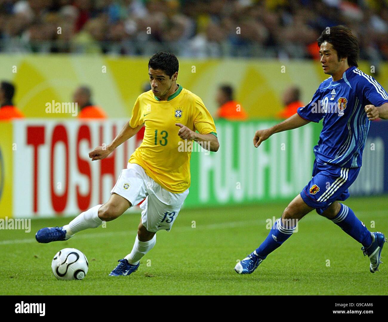 Soccer - 2006 FIFA World Cup Germany - Group F - Japan v Brazil