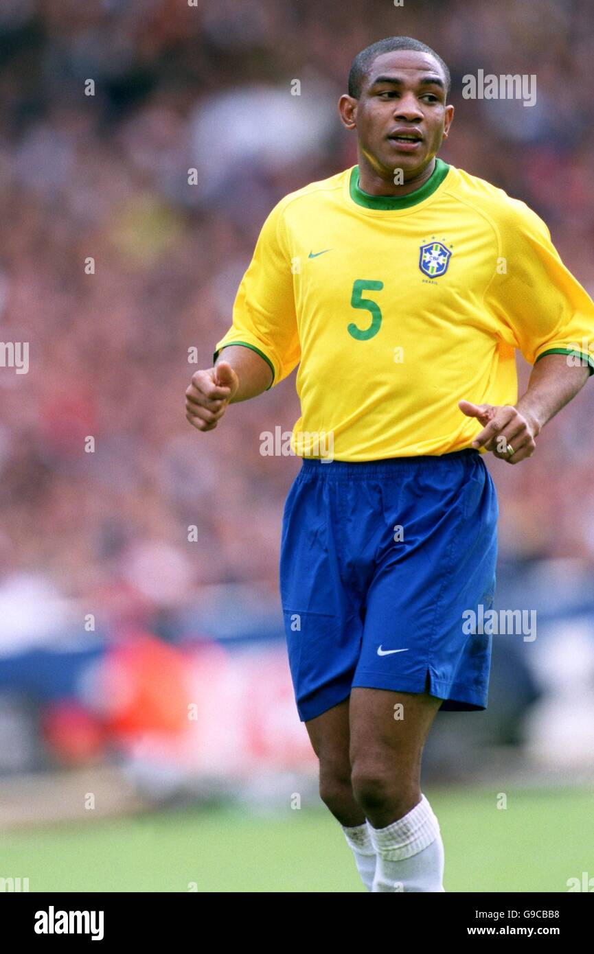 Soccer - Friendly - England v Brazil Stock Photo