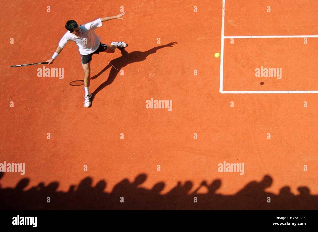 Tennis French Open Roland Garros 2000 First Round Stock Photo Alamy
