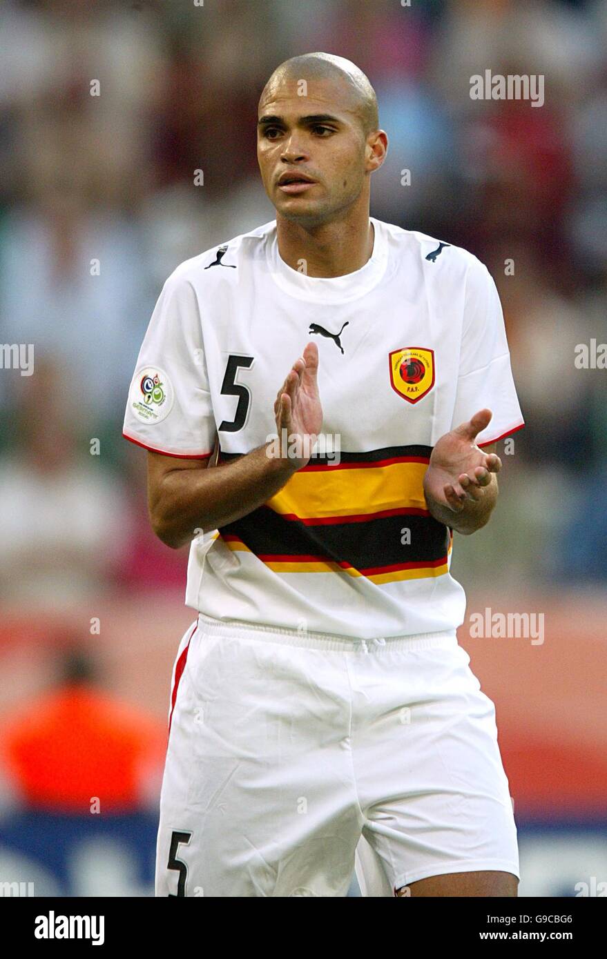 Soccer 2006 FIFA World Cup Germany Group D Angola V Portugal   Soccer 2006 Fifa World Cup Germany Group D Angola V Portugal Rheinenergiestadion G9CBG6 