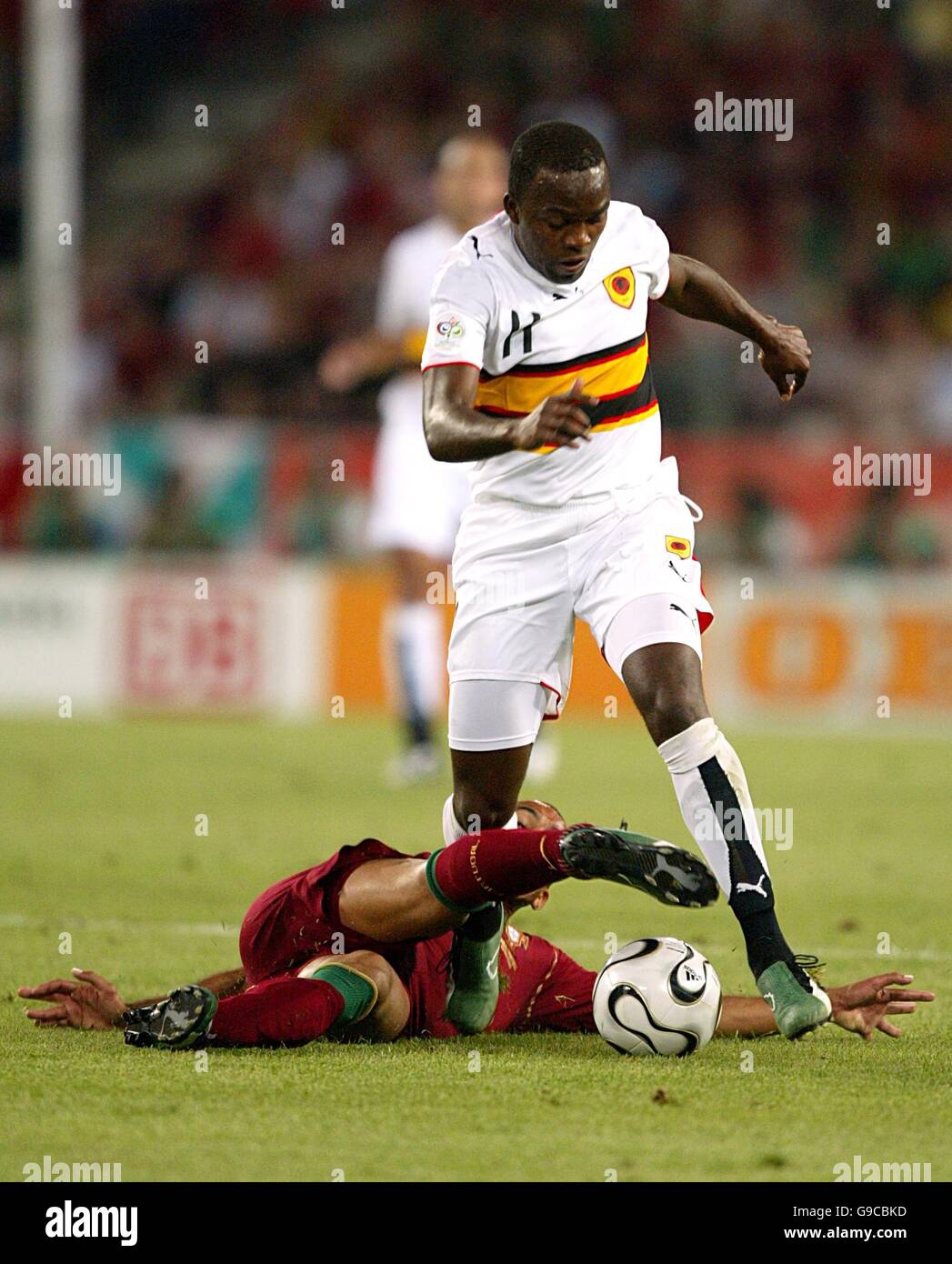 Soccer 2006 FIFA World Cup Germany Group D Angola v Portugal