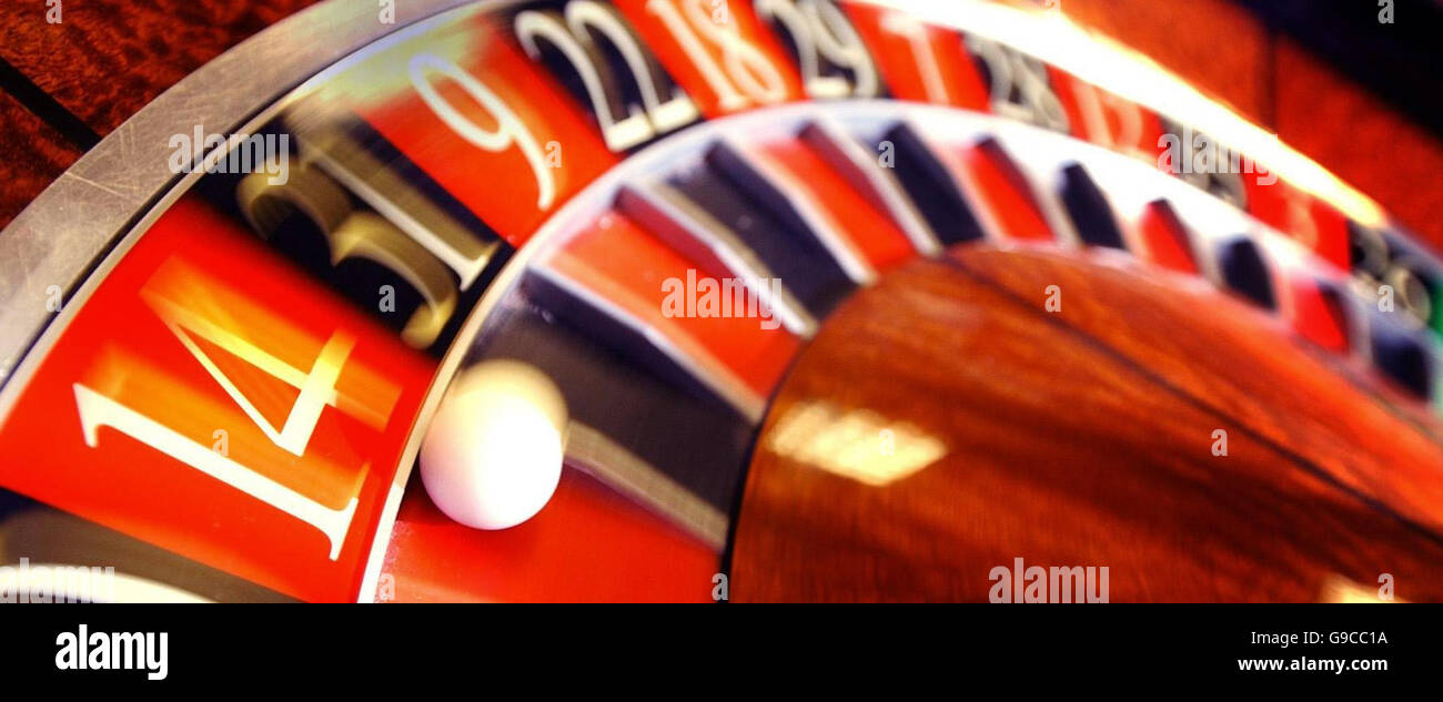 A roulette wheel spins as Scotland's first casino training school is ...