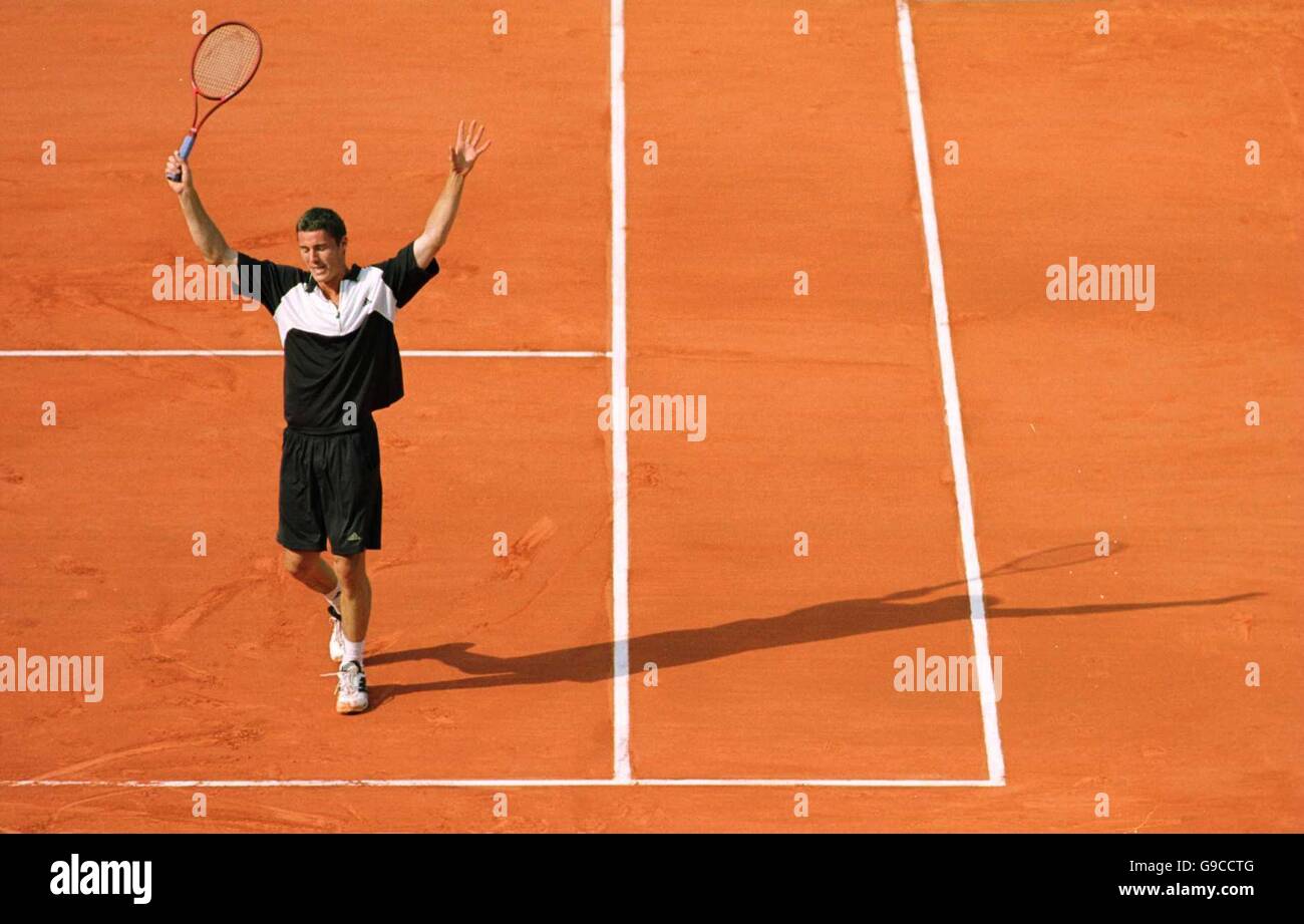 Tennis French Open Roland Garros 2000 Stock Photo Alamy