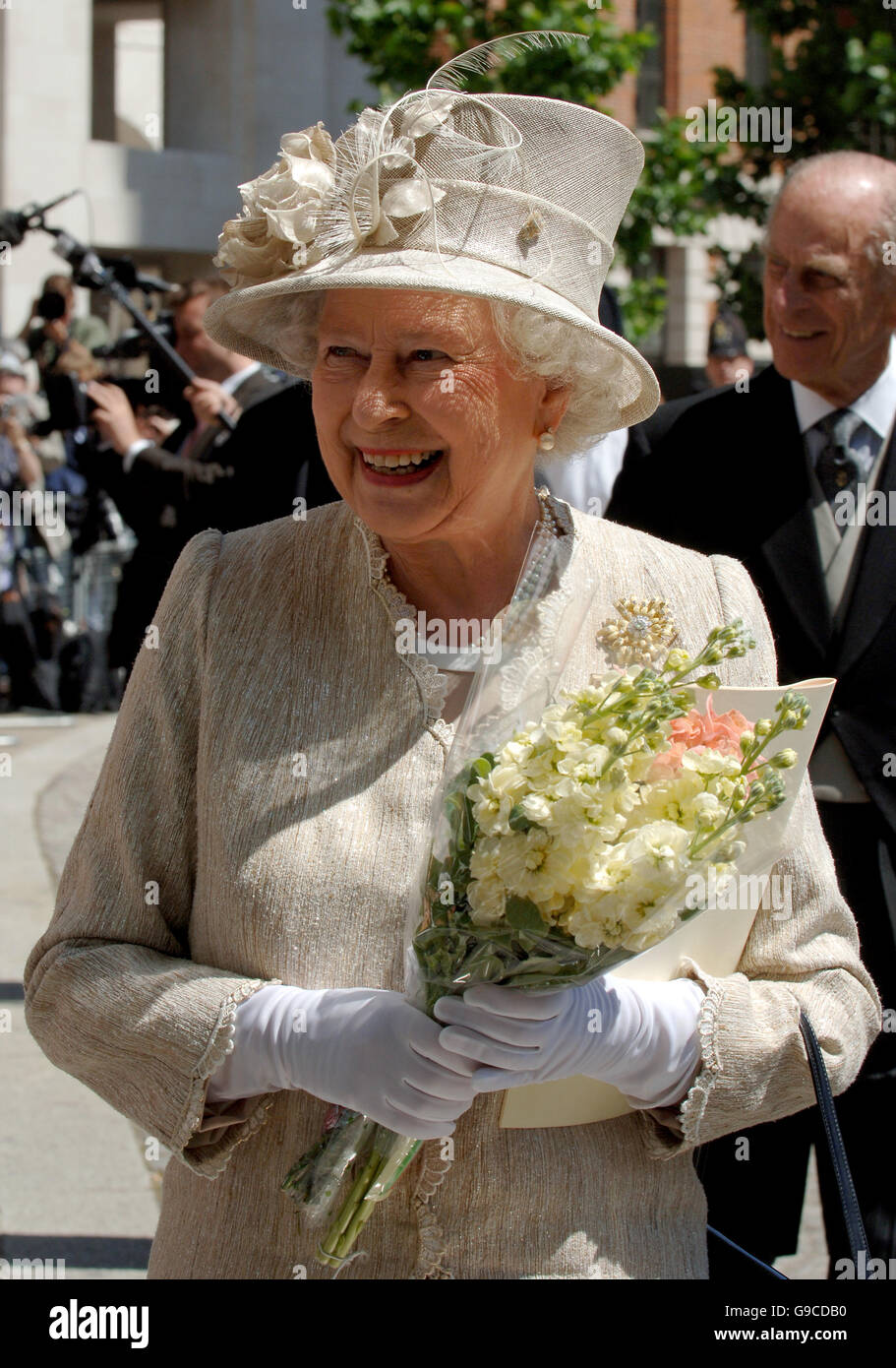 After service of thanksgiving in honour of her 80th birthday hires