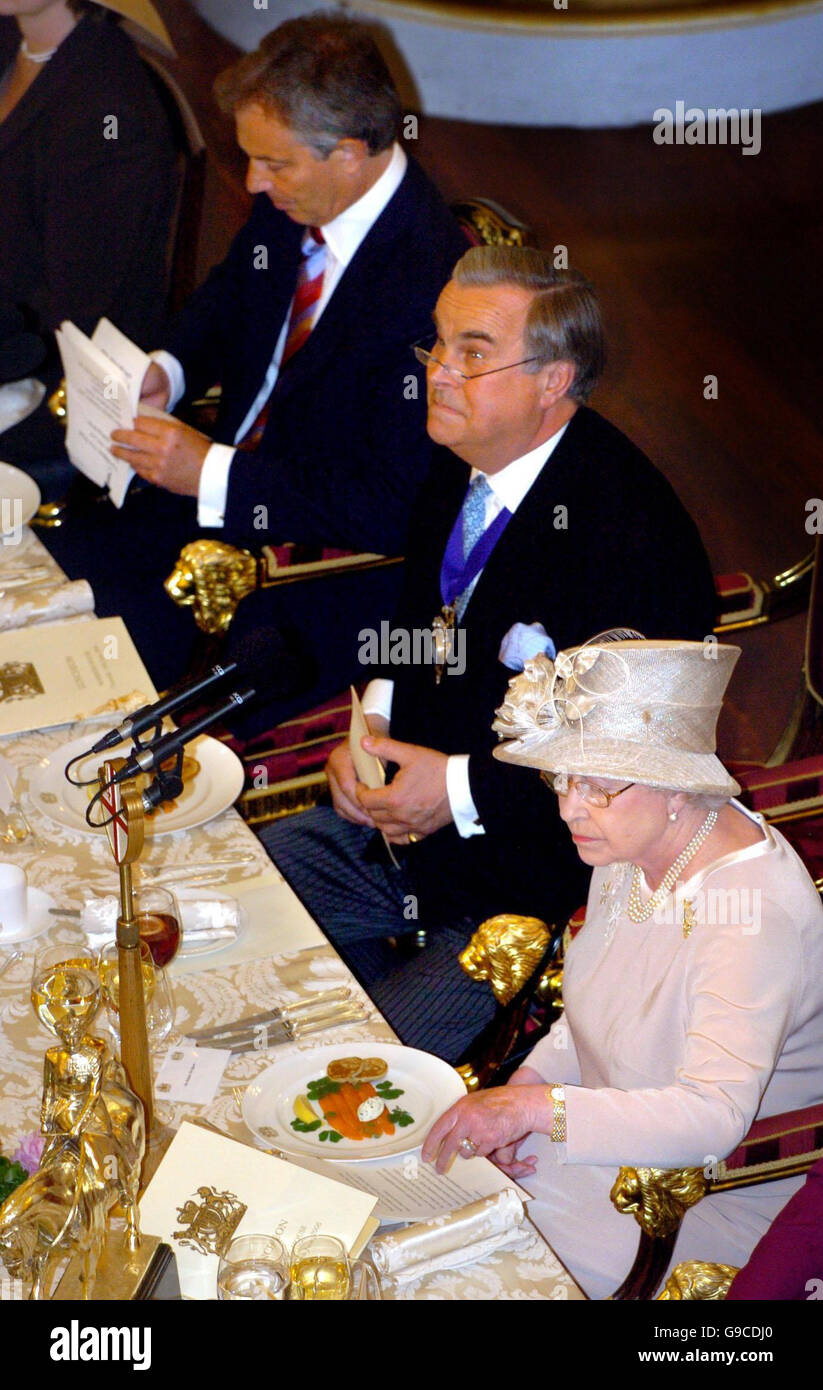 Tony Blair And The Queen