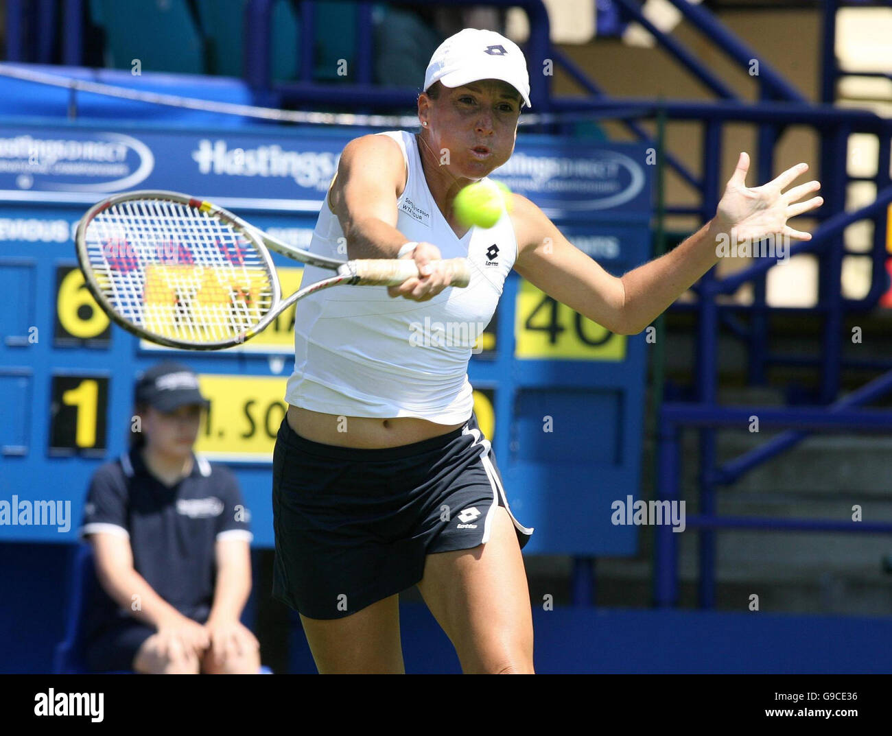 Tennis Eastbourne - Hasting's Direct International Stock Photo