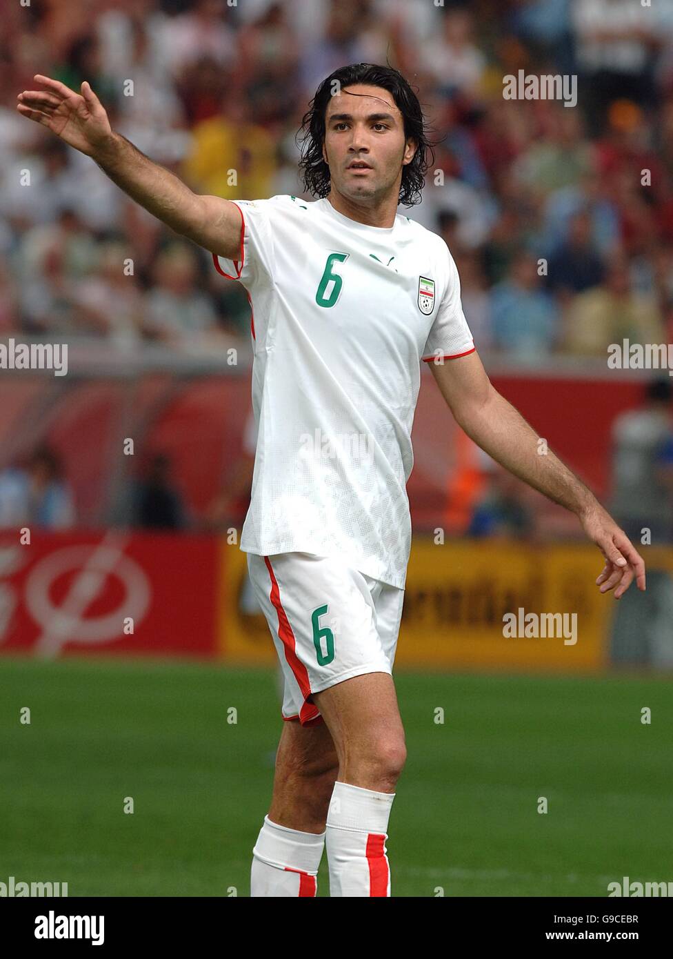 Soccer - 2006 FIFA World Cup Germany - Group D - Portugal v Iran - Commerzbank Arena Stock Photo