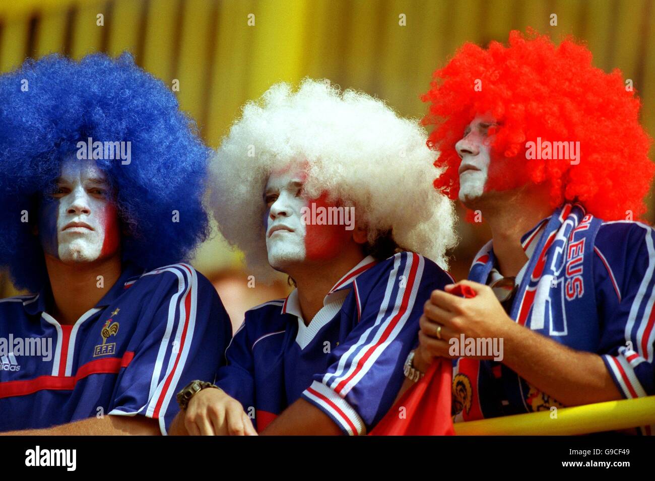 Soccer - Euro 2000 - Group D - Czech Republic v France Stock Photo