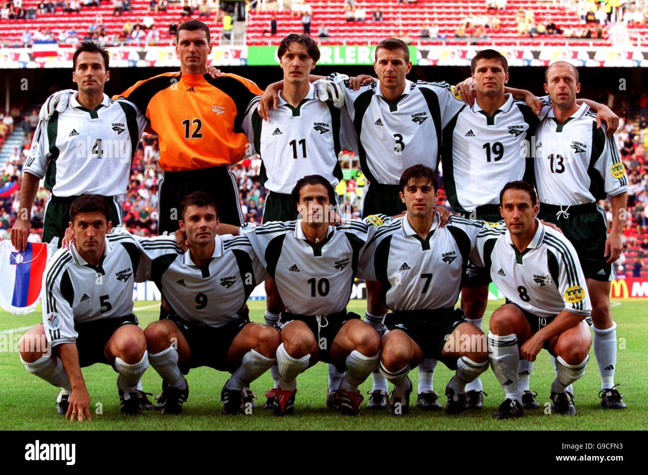 Soccer Euro 00 Group C Yugoslavia V Slovenia Stock Photo Alamy