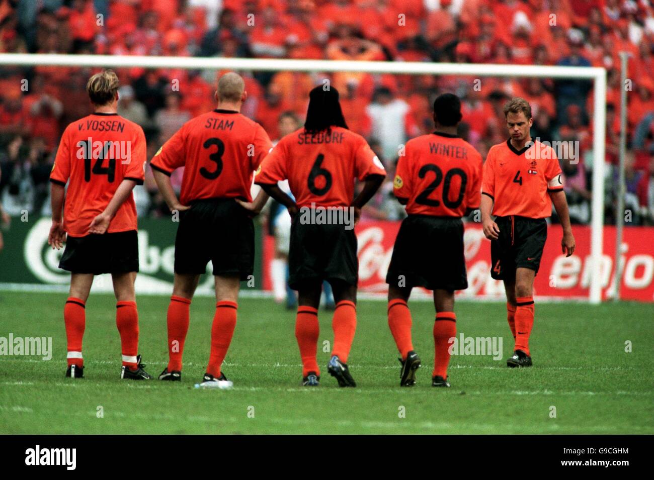 Soccer - Euro 2000 - Semi Final - Italy v Holland Stock Photo