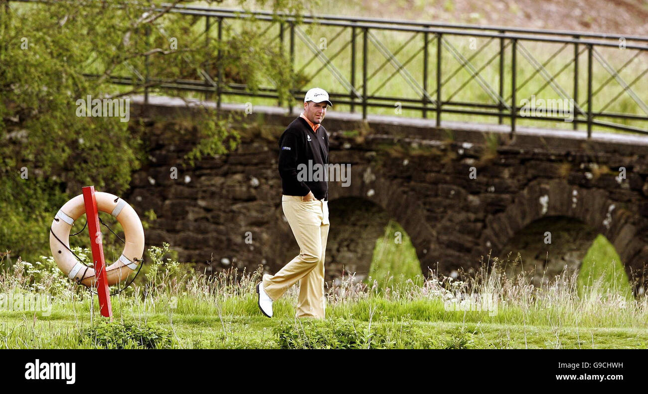 Golf Johnnie Walker Championship Gleneagles Stock Photo Alamy