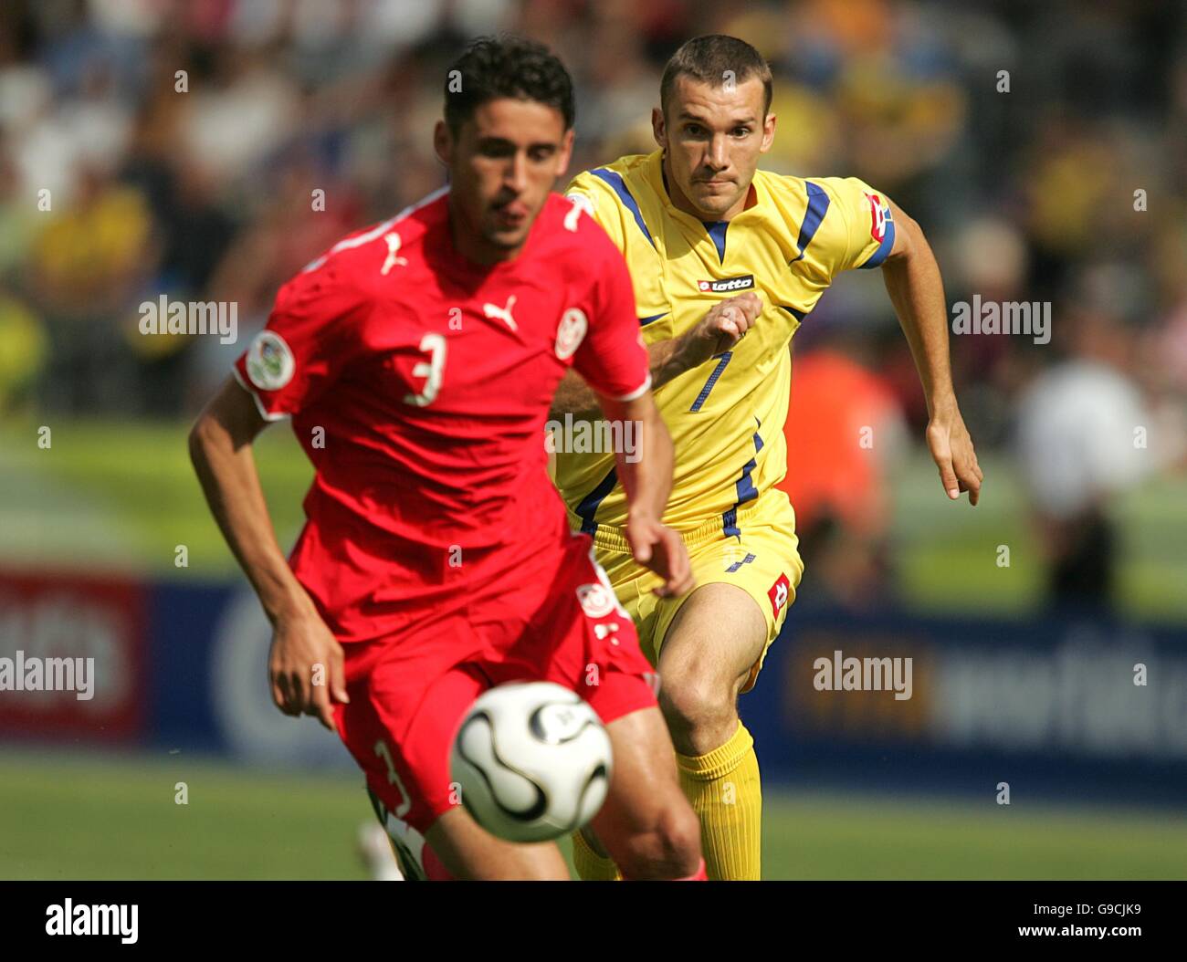 Soccer 2006 FIFA World Cup Germany Group H Ukraine v Tunisia