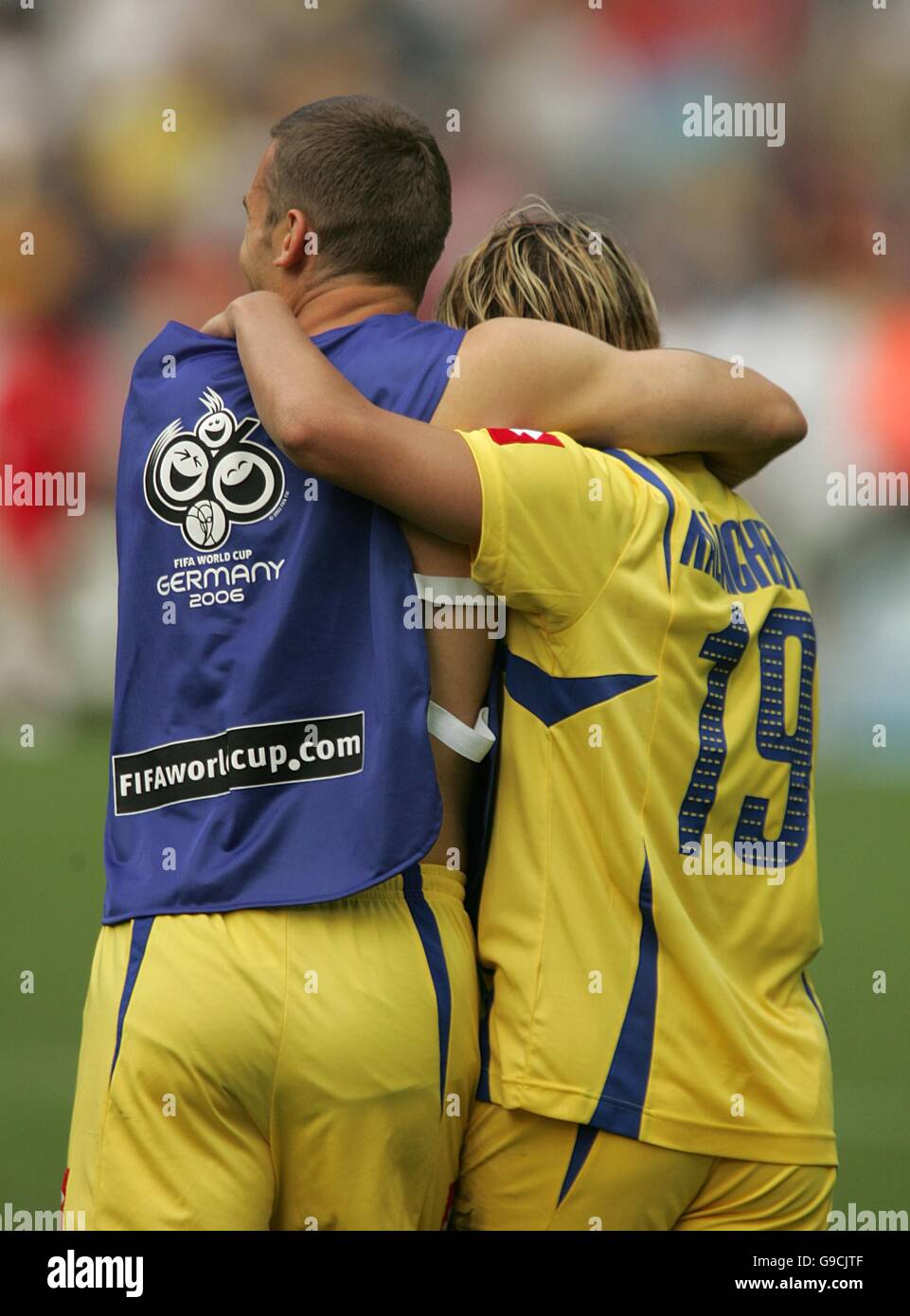 Soccer 2006 FIFA World Cup Germany Group H Ukraine v Tunisia