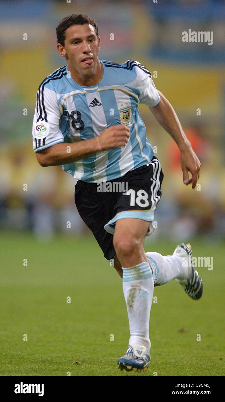 Soccer - 2006 FIFA World Cup Germany - Second Round - Argentina v Mexico - Zentralstadion Stock Photo