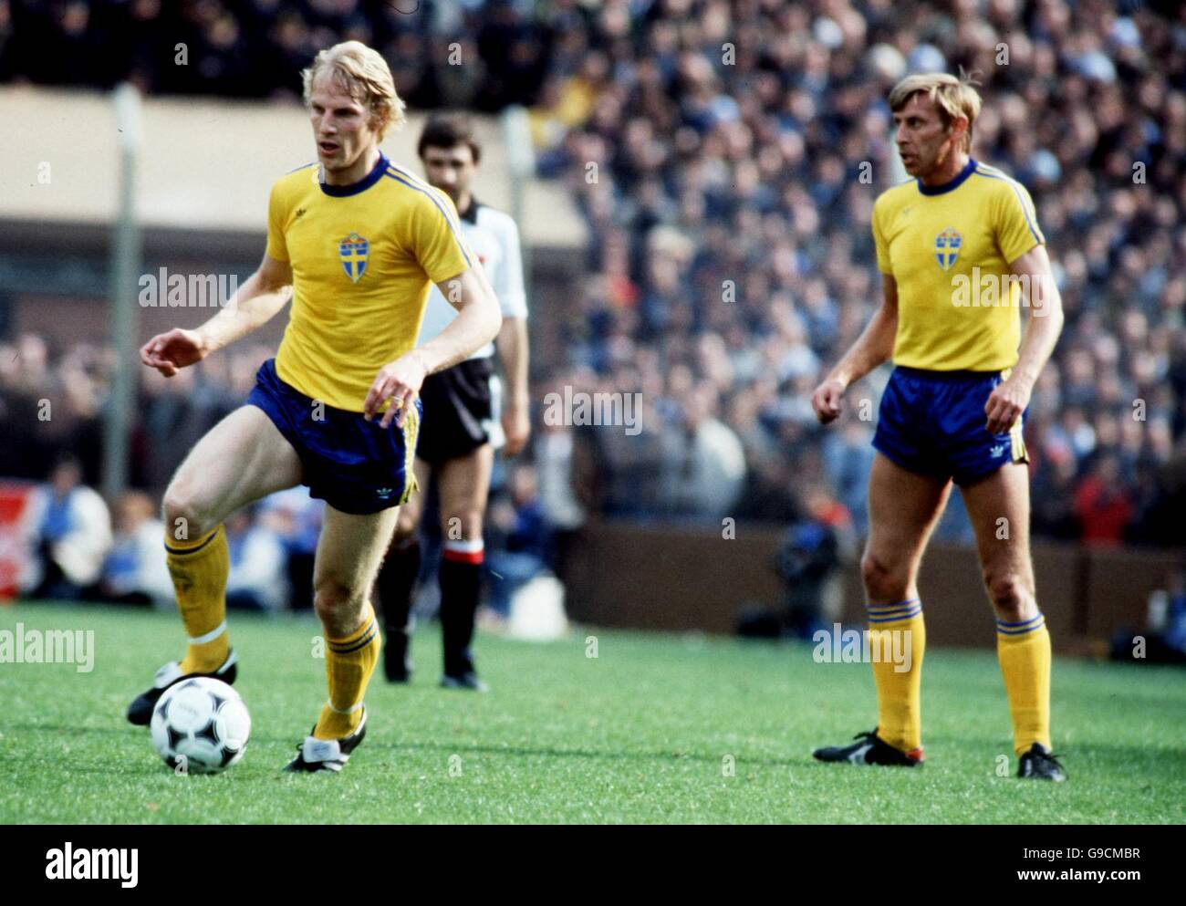Soccer - World Cup Argentina 78 - Group Three - Sweden v Austria Stock Photo