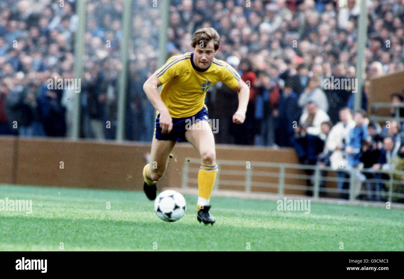 Soccer World Cup Argentina 78 Group Three Sweden V Austria Stock Photo Alamy