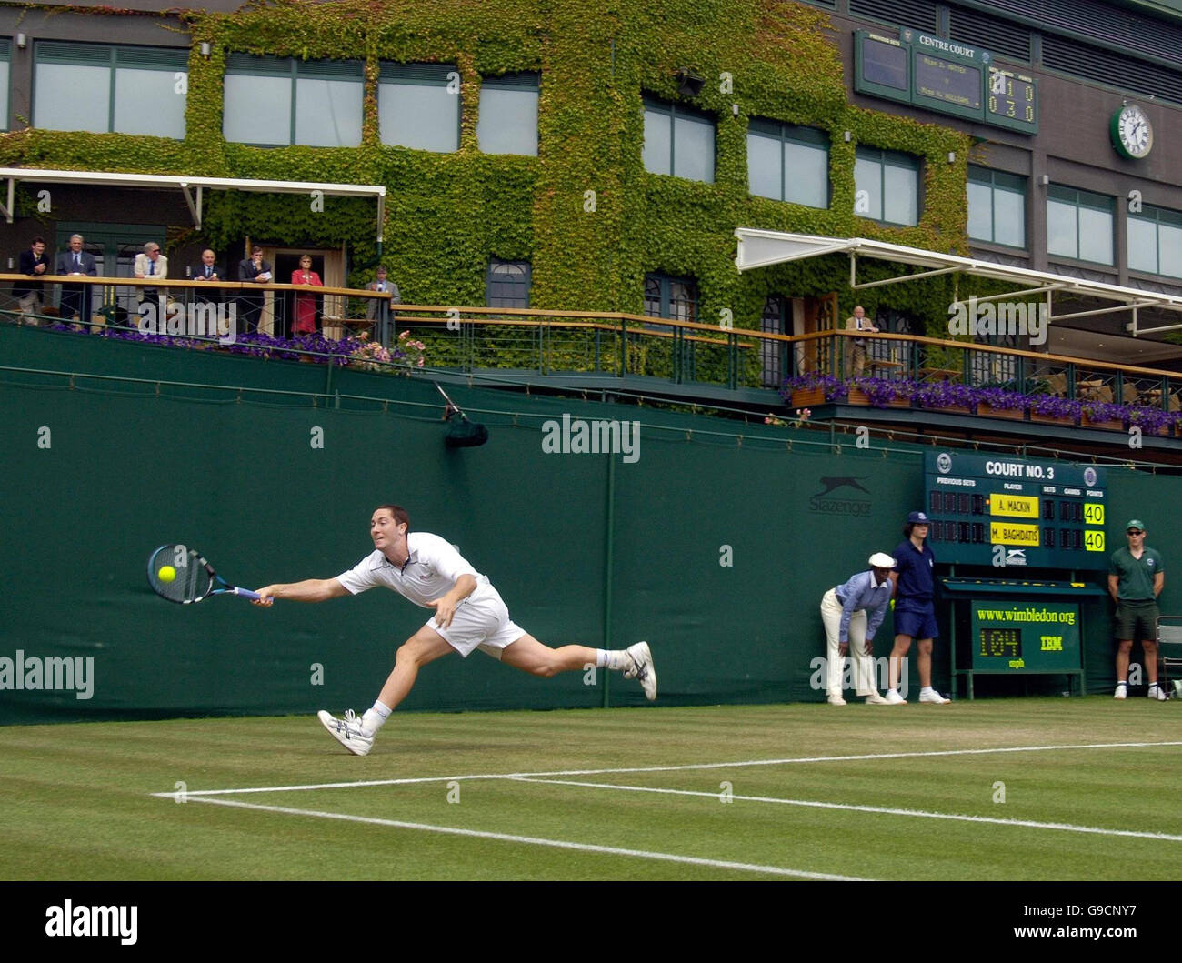 Tennis Wimbledon Championships 2006 All England Club Stock Photo