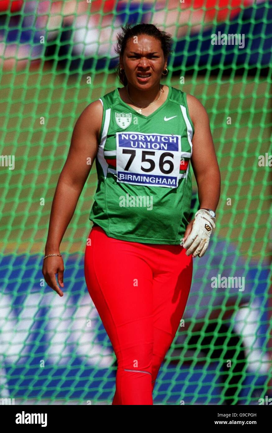 Winner of the womens hammer final hires stock photography and images