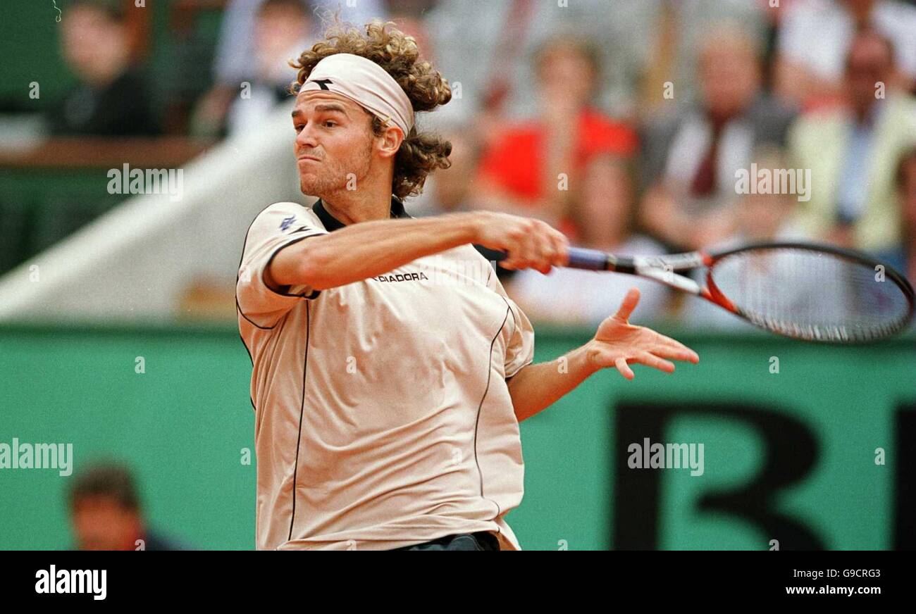 Tennis French Open Roland Garros 2000 Stock Photo Alamy