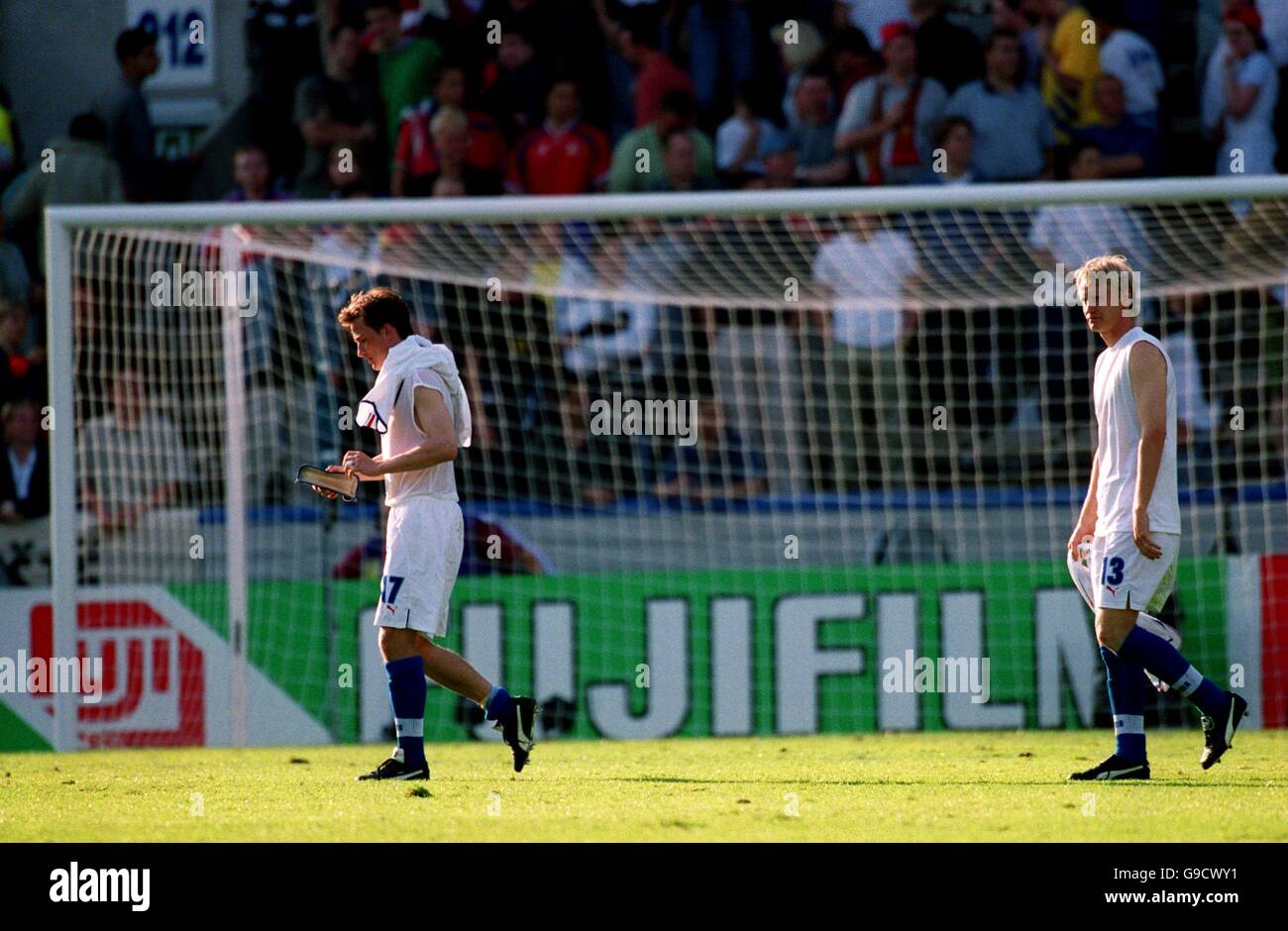 Soccer - Euro 2000 - Group D - Czech Republic v France Stock Photo