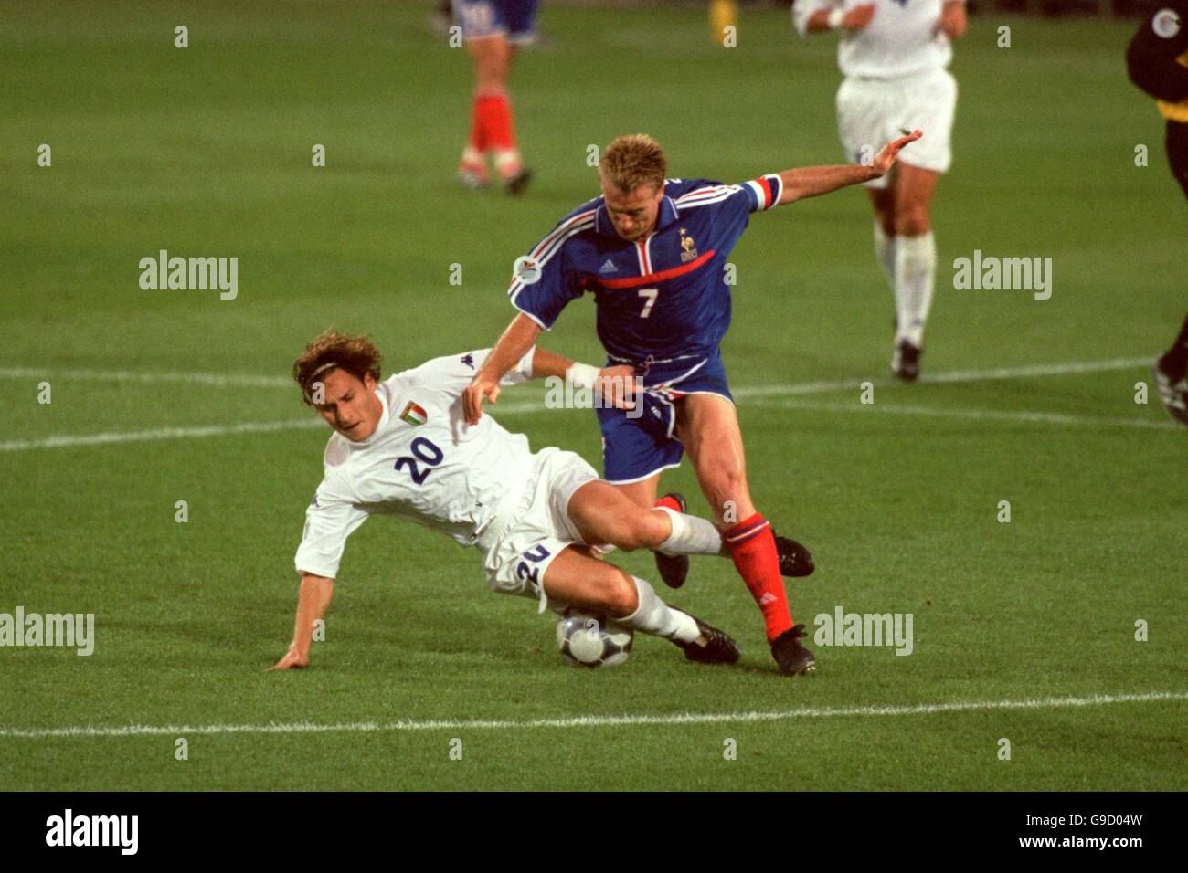 Soccer Euro 2000 Final France V Italy Stock Photo Alamy Soccer Euro 2000 Final France V Italy Stock Photo Alamy