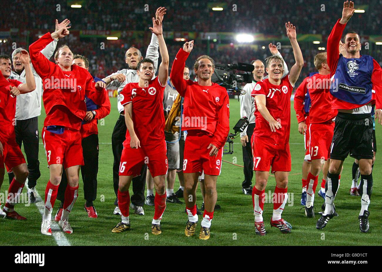 Soccer 2006 FIFA World Cup Germany Group G Switzerland v South