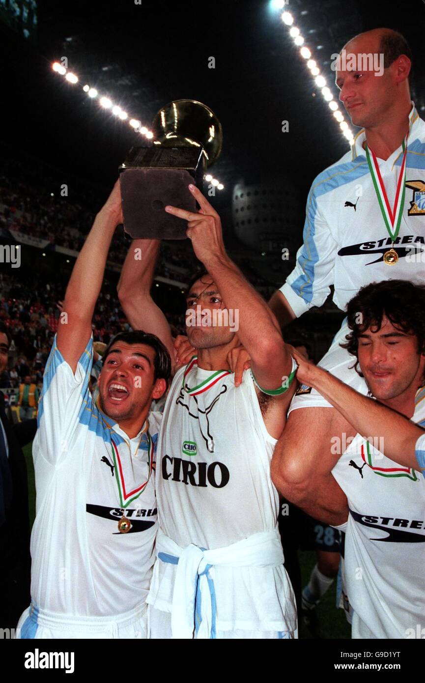 Italian Soccer - Coppa Italia - Final Second Leg - Inter Milan v Lazio Stock Photo