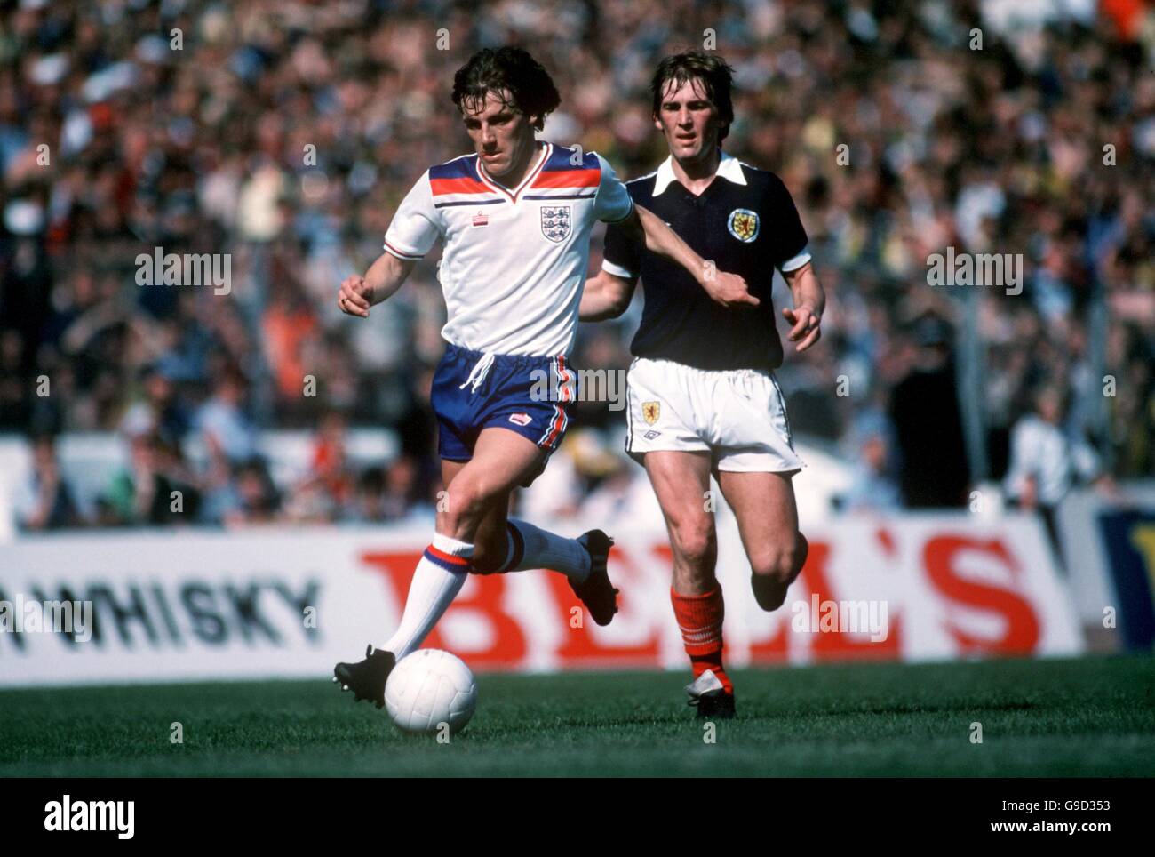 Soccer Home International Championship Scotland v England Stock
