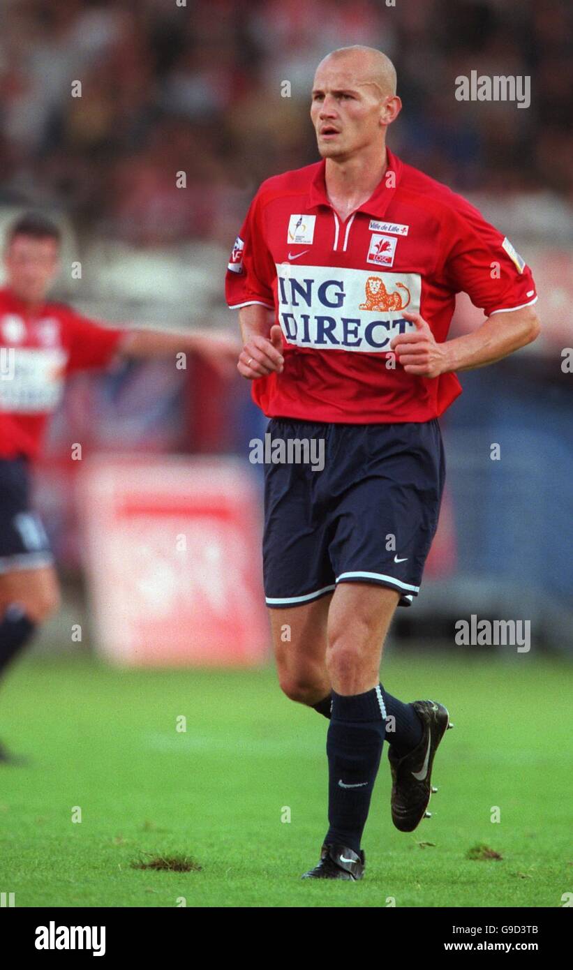 French Soccer - Premiere Division - Lille v Monaco. Pascal Cygan, Lille Stock Photo