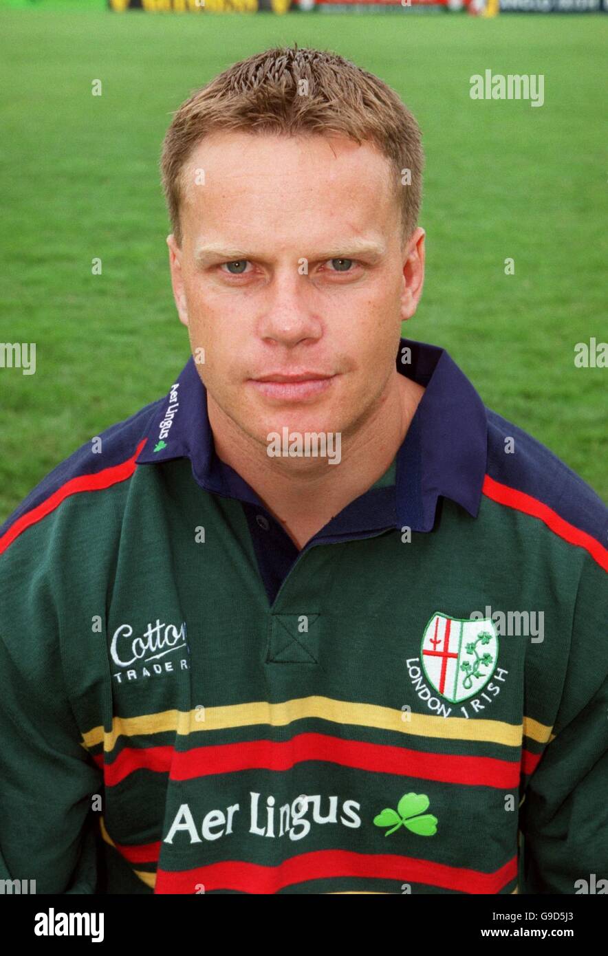 Rugby Union Zurich Premiership One London Irish Photocall Stock